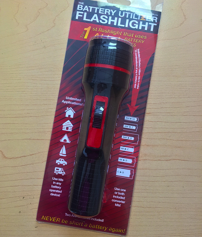 Battery Utilizer Flashlight