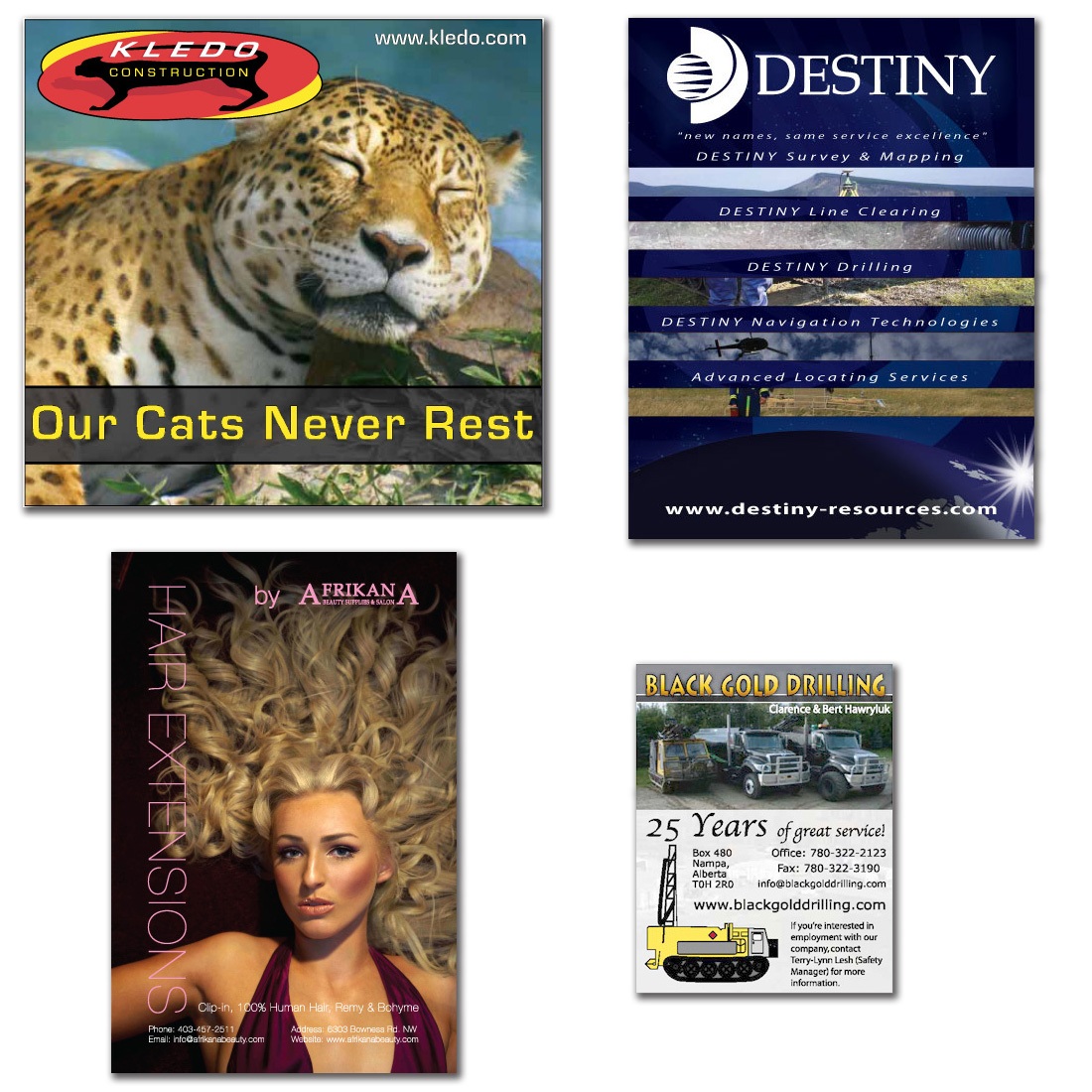 Magazine & Online Advertising