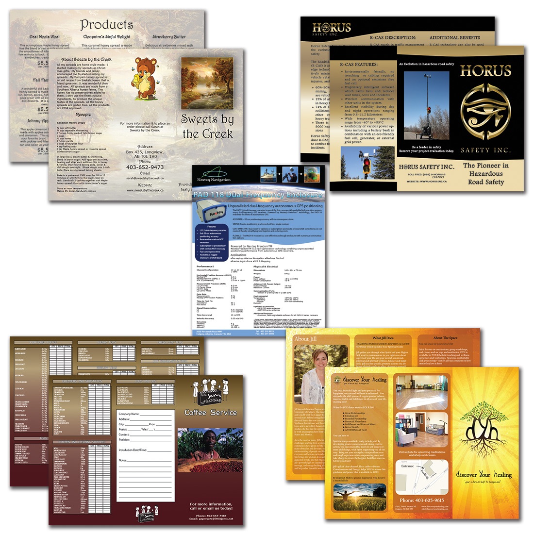 Pamphlets & Brochures
